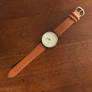 Unisex Leather Watch